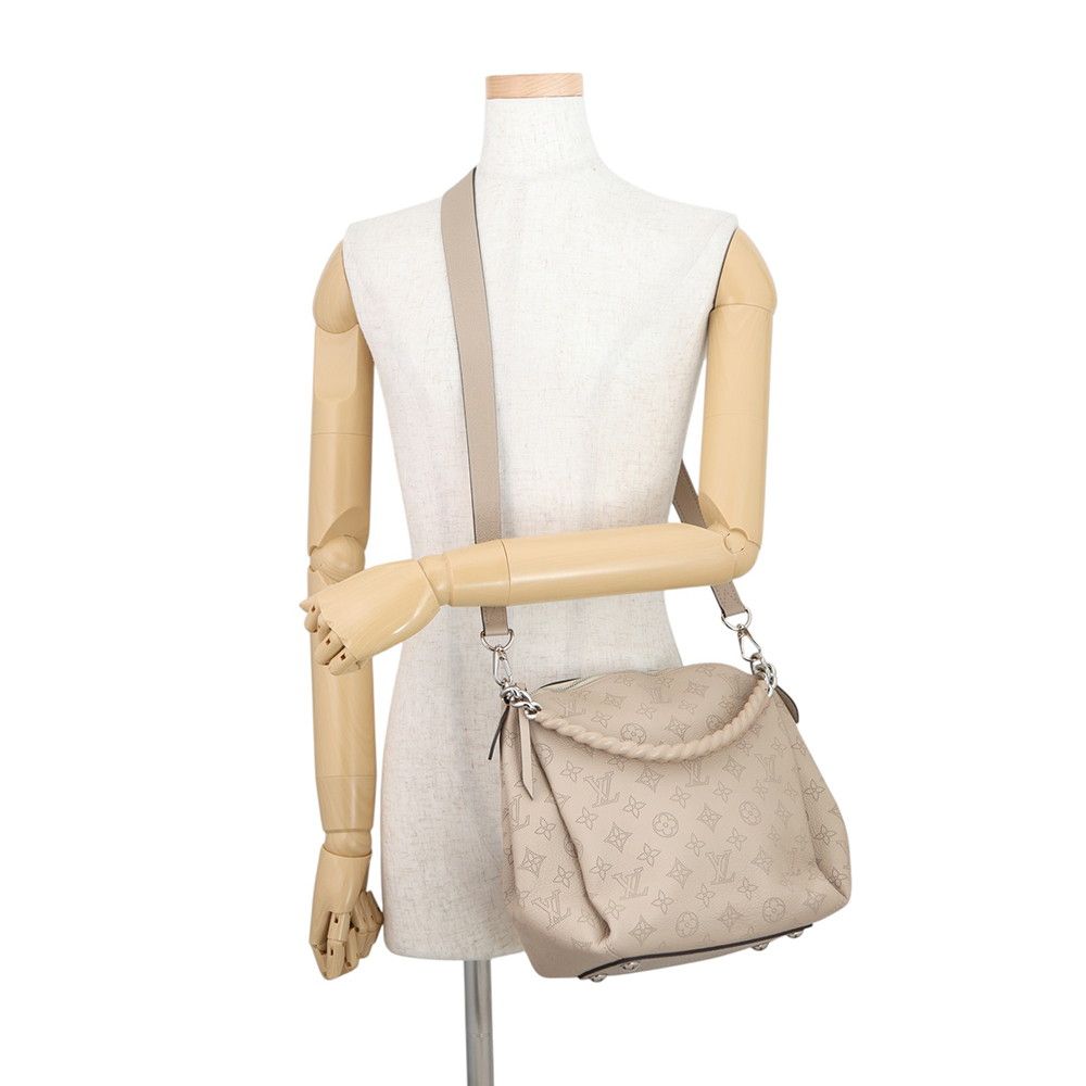 Louis Vuitton Shoulder Bag Monogram Mahina Babylon Chain BB 2-Way — view 5