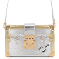 Louis Vuitton Shoulder Bag Epi Metallic Petite 2-Way Clutch