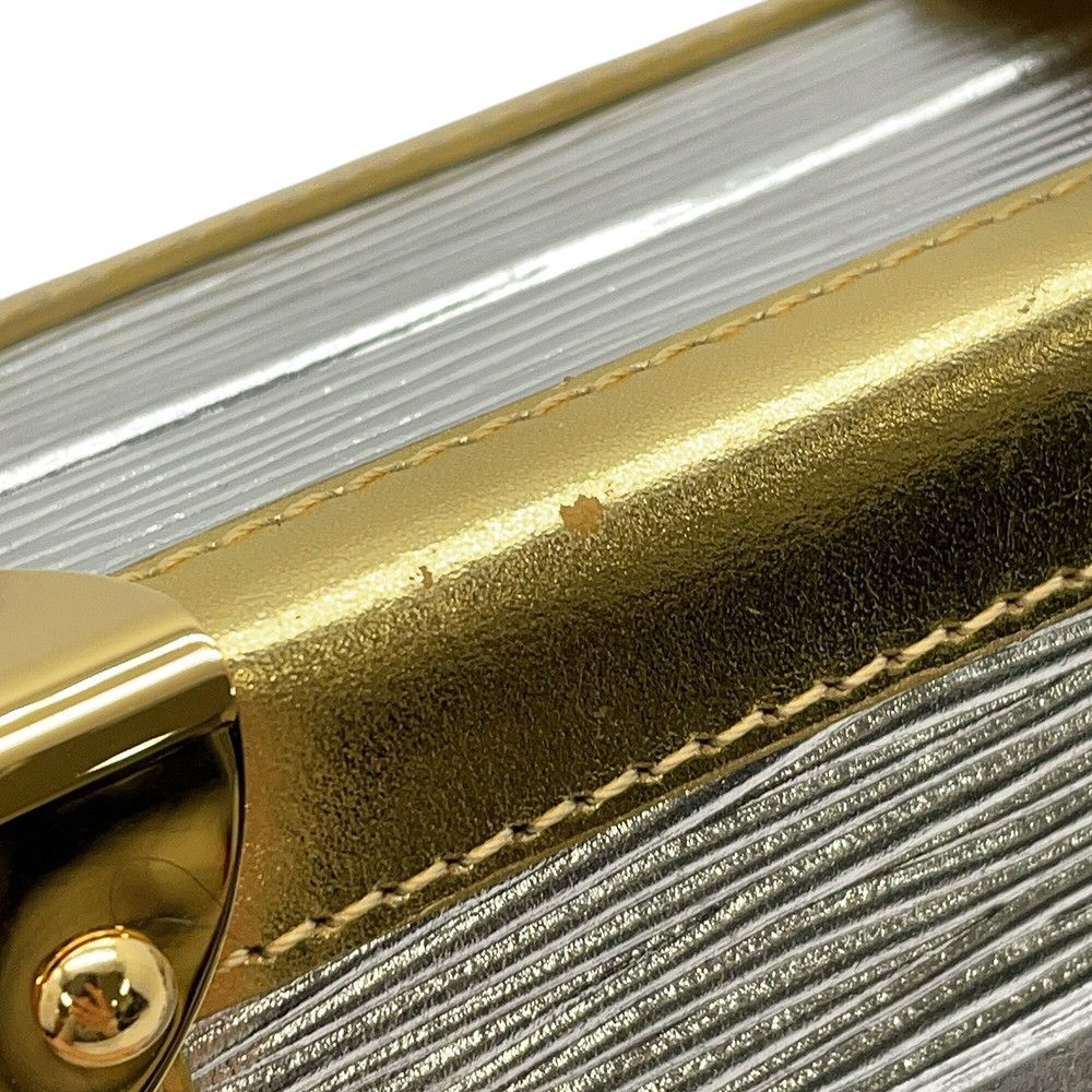 Louis Vuitton Shoulder Bag Epi Metallic Petite 2-Way Clutch — view 9