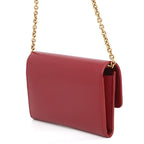 Saint Laurent Paris Chain Shoulder Wallet Maillon Calfskin — view 2