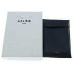 Celine Triomphe Small Gourmette Necklace Rhodium Finish Brass Silver — view 6