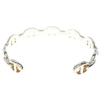 Hermes Enchainee Bangle Bracelet Silver — view 2