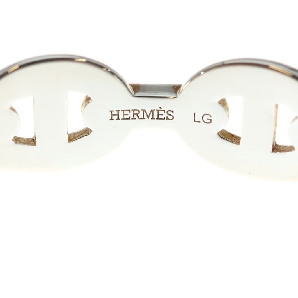 Hermes Enchainee Bangle Bracelet Silver — view 5
