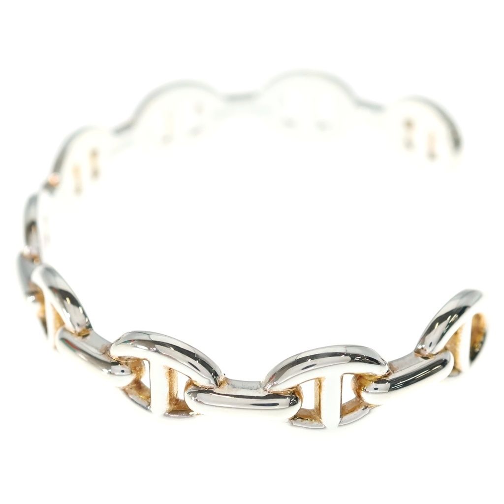 Hermes Enchainee Bangle Bracelet Silver — view 4