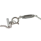 Tiffany & Co T Smile Small Pendant Chain White Gold — view 4
