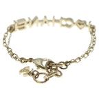 Chanel I Love Logo Chain Bracelet Gold with Charm — view 2