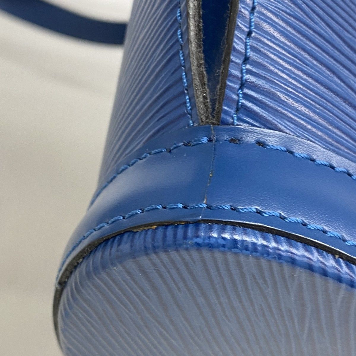 Louis Vuitton Shoulder Bag Epi Saint Jacques Shopping Toledo Blue — view 7