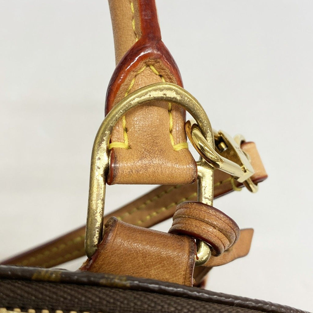 Louis Vuitton Handbag Monogram Alma BB Brown 2-Way — view 8