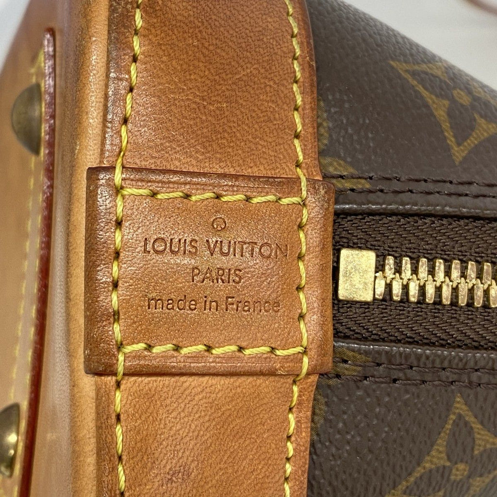 Louis Vuitton Handbag Monogram Alma BB Brown 2-Way — view 5