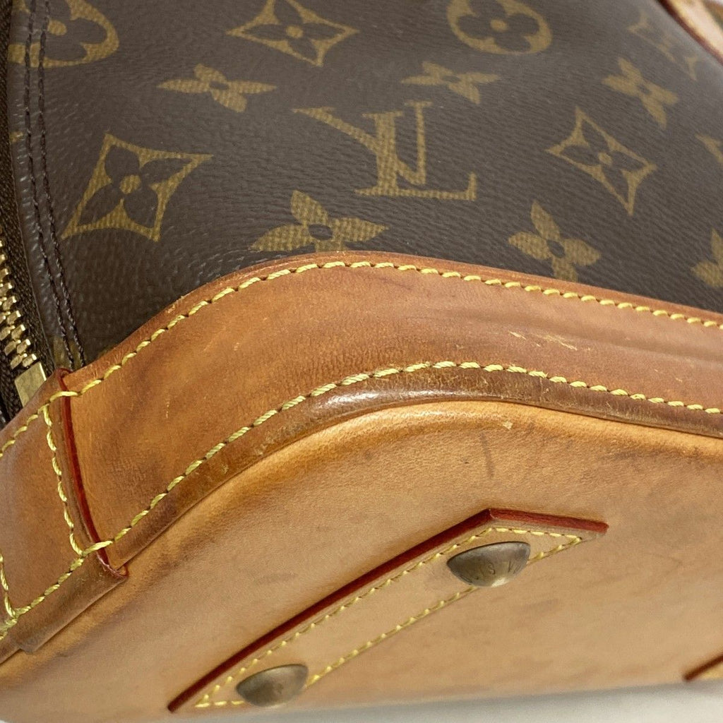 Louis Vuitton Handbag Monogram Alma BB Brown 2-Way — view 6