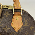 Louis Vuitton Handbag Monogram Alma BB Brown 2-Way — view 9