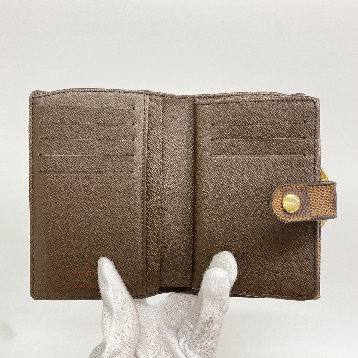 Louis Vuitton Wallet Damier Portefeuille Viennois Ebene — view 3