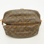 Louis Vuitton Shoulder Bag Monogram Saumur 35 Brown — view 3