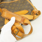 Louis Vuitton Shoulder Bag Monogram Saumur 35 Brown — view 9