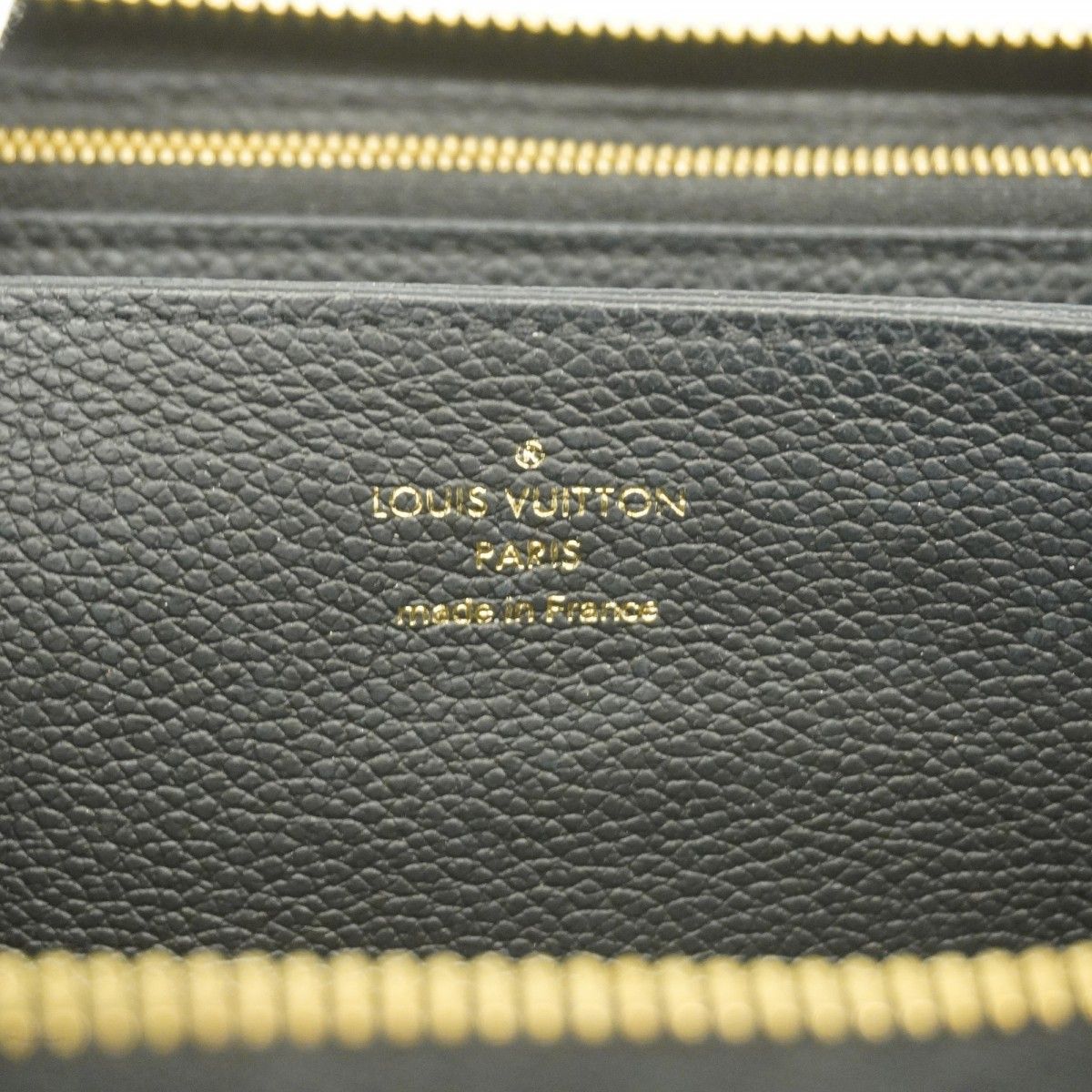 Louis Vuitton Wallet Monogram Empreinte Zippy Noir — view 4