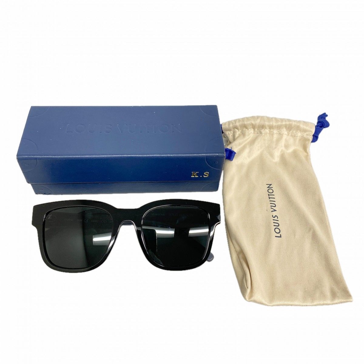 Louis Vuitton Sunglasses Outer Space Black Gray Eyewear — view 8