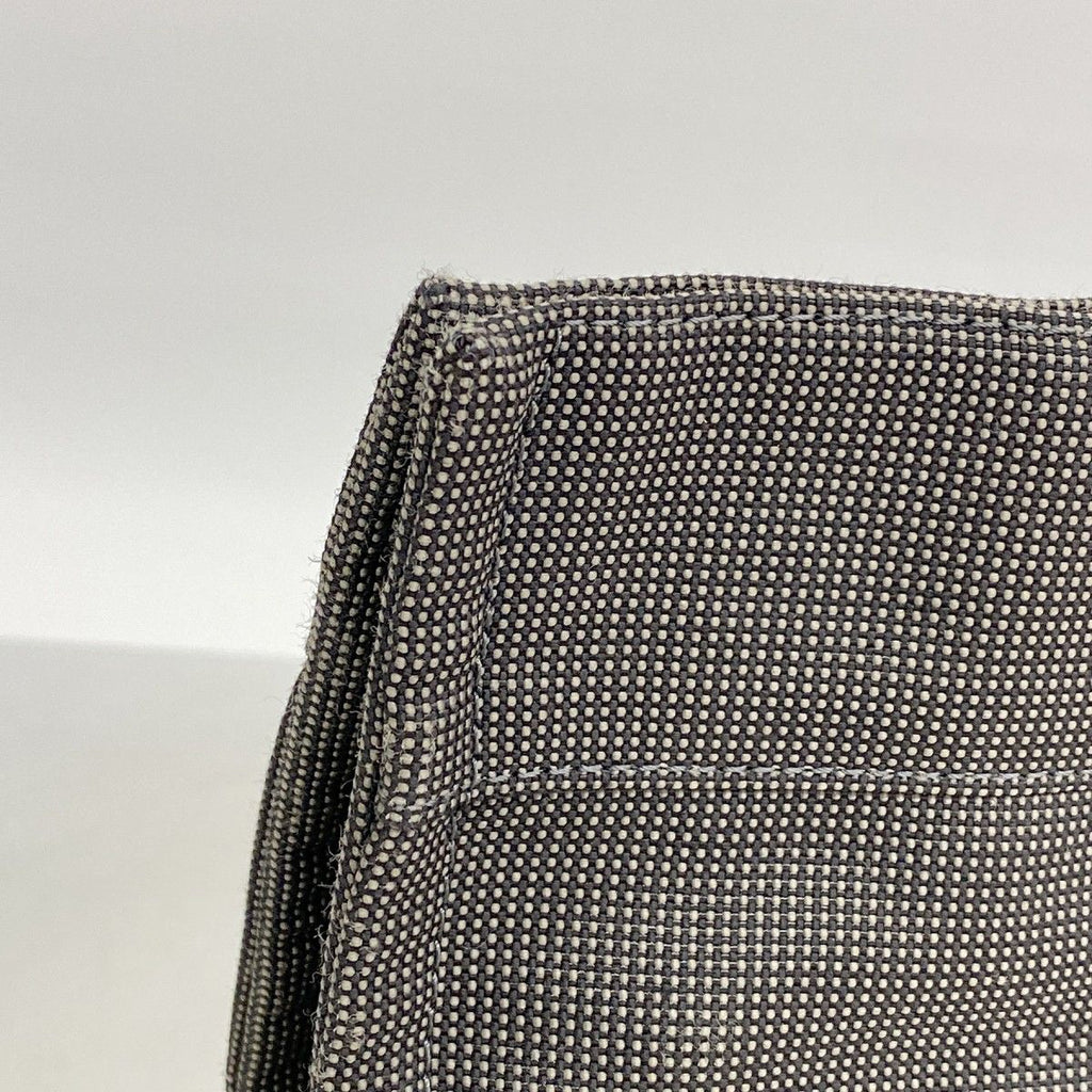 Hermes Tote Her Line Canvas Gray Silver — view 7