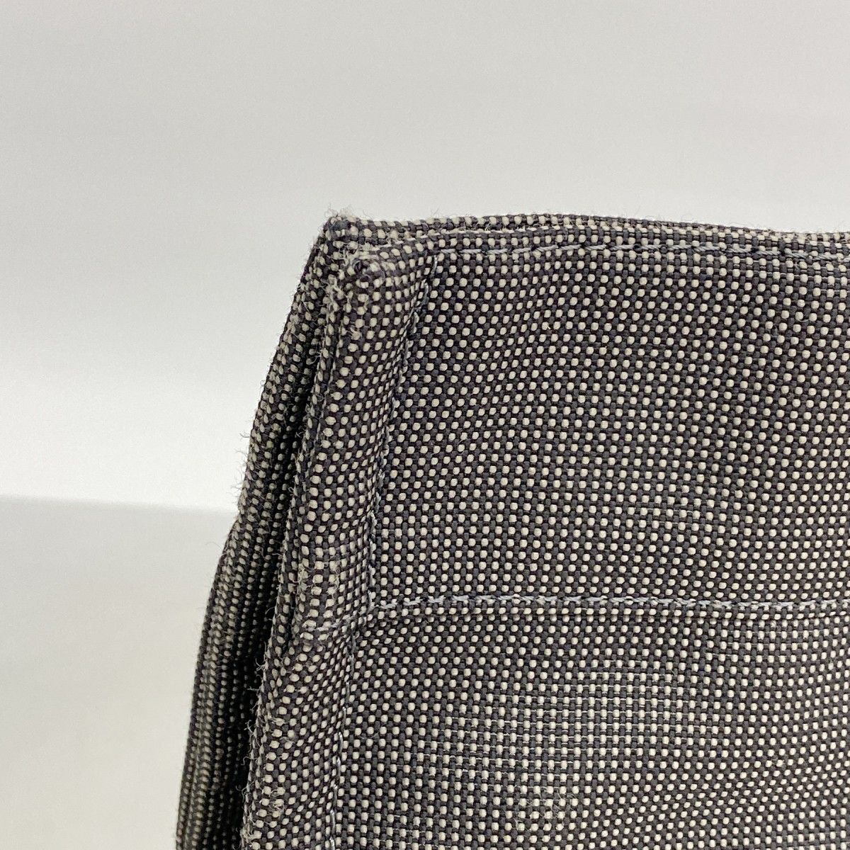 Hermes Tote Her Line Canvas Gray Silver — view 7