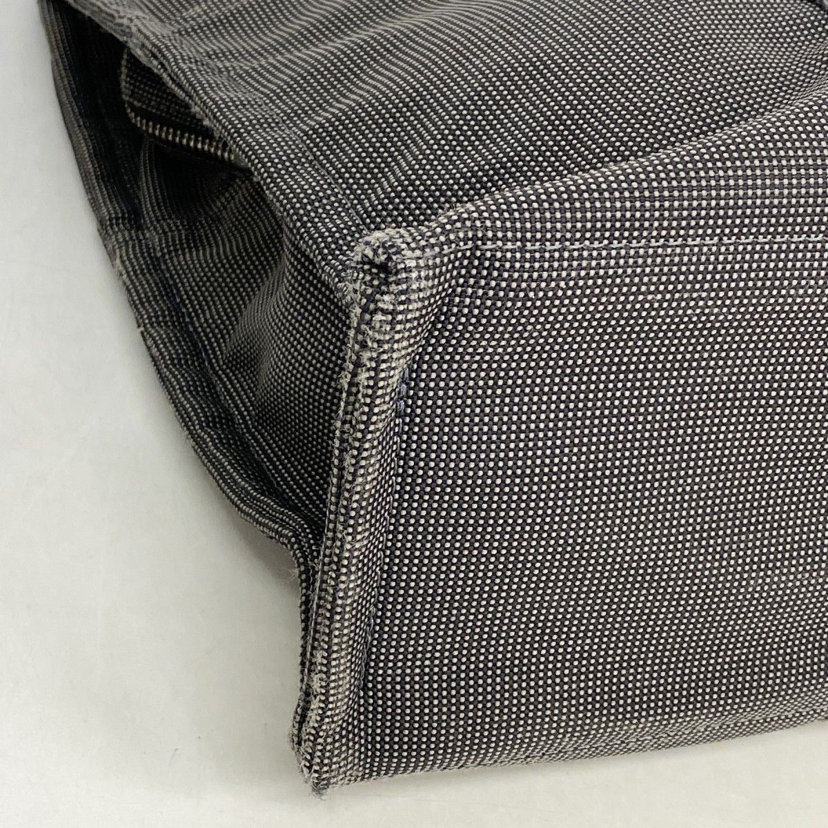 Hermes Tote Her Line Canvas Gray Silver — view 6