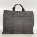 Hermes Tote Her Line Canvas Gray Silver — view 9