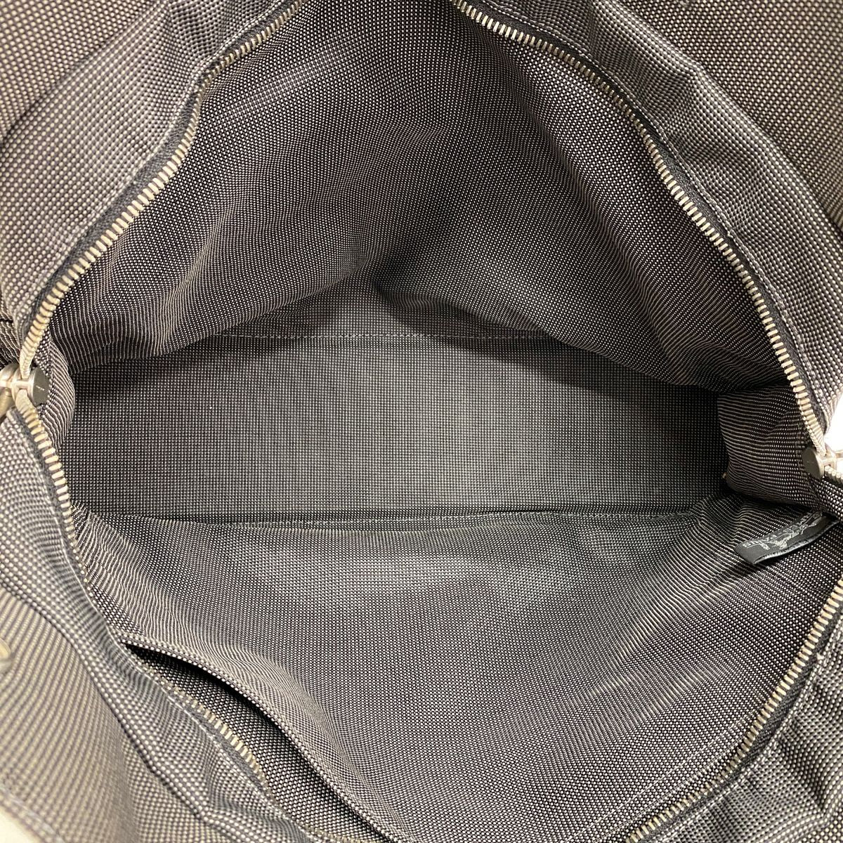 Hermes Tote Her Line Canvas Gray Silver — view 4