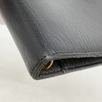 Chanel Notebook Cover Leather Black Gold Agenda — view 5