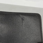 Chanel Notebook Cover Leather Black Gold Agenda — view 6