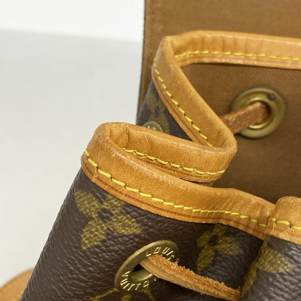Louis Vuitton Backpack Monogram Mini Montsouris Brown — view 8