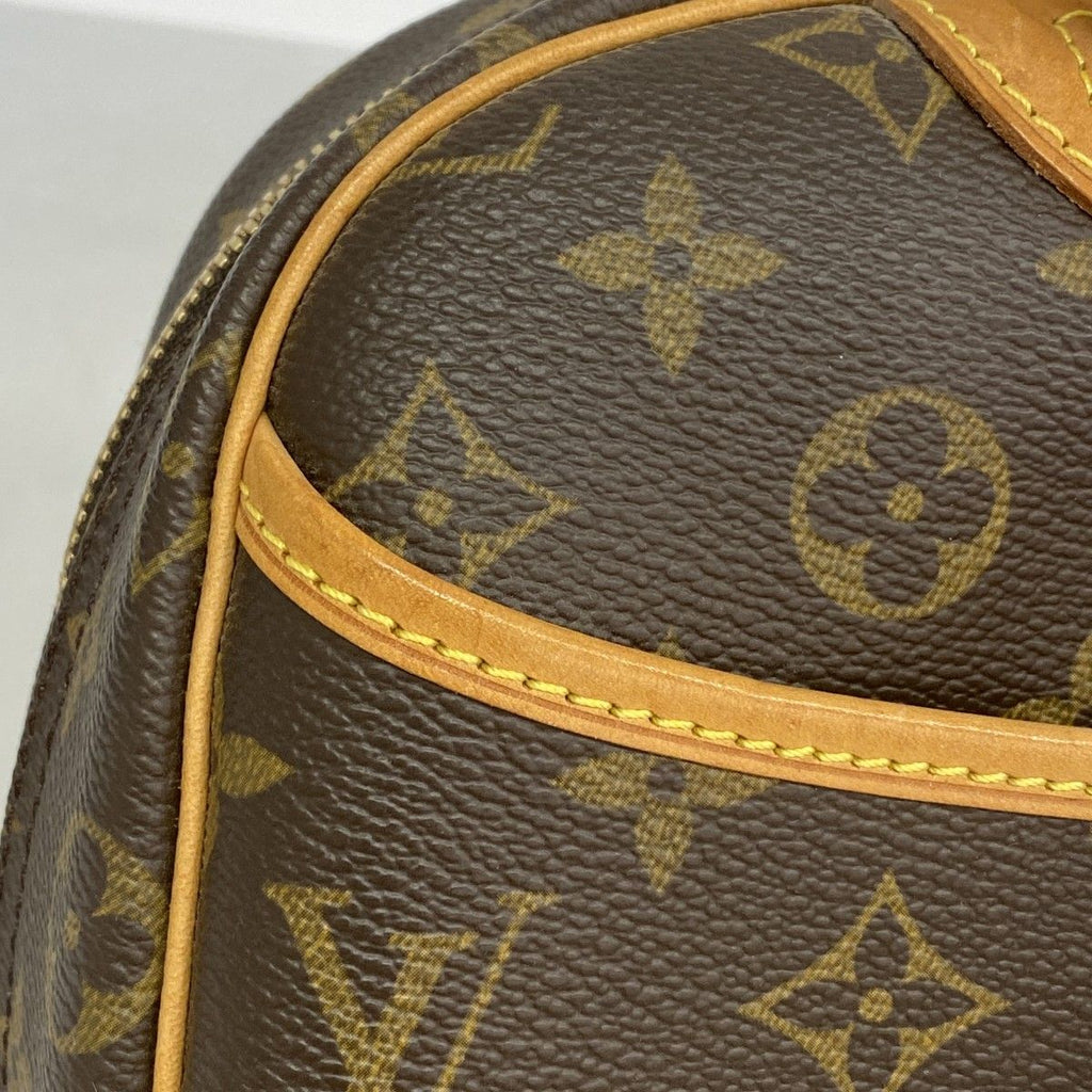 Louis Vuitton Handbag Monogram Trouville Brown — view 9