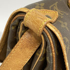Louis Vuitton Shoulder Bag Monogram Saumur 43 Brown — view 9