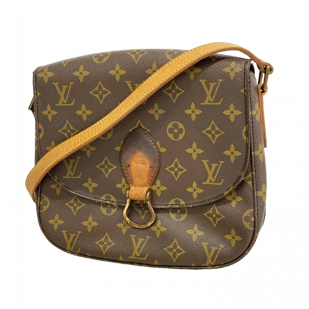 Louis Vuitton Shoulder Bag Monogram Saint Cloud GM Brown