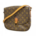 Louis Vuitton Shoulder Bag Monogram Saint Cloud GM Brown