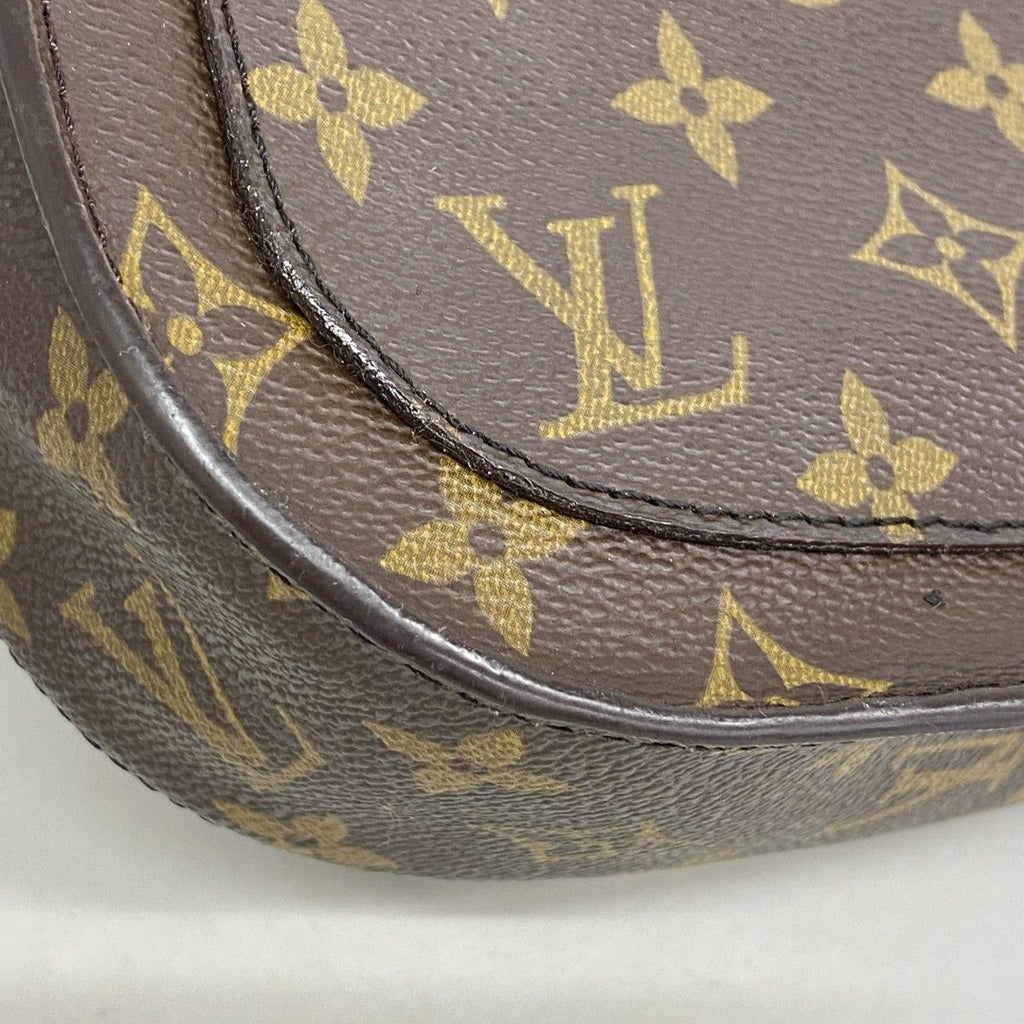 Louis Vuitton Shoulder Bag Monogram Saint Cloud GM Brown — view 7