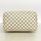 Louis Vuitton Handbag Damier Azur Speedy 30 White — view 3