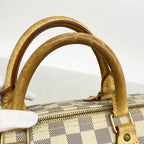 Louis Vuitton Handbag Damier Azur Speedy 30 White — view 7