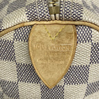 Louis Vuitton Handbag Damier Azur Speedy 30 White — view 5
