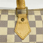 Louis Vuitton Handbag Damier Azur Speedy 30 White — view 9