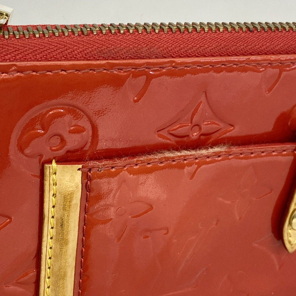 Louis Vuitton Shoulder Bag Vernis Mallory Square Rouge — view 7