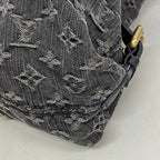 Louis Vuitton Handbag Monogram Denim Neocavy Noir 2-Way — view 6