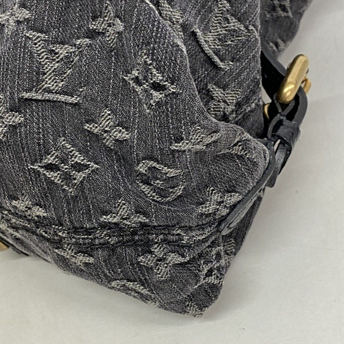 Louis Vuitton Handbag Monogram Denim Neocavy Noir 2-Way — view 6