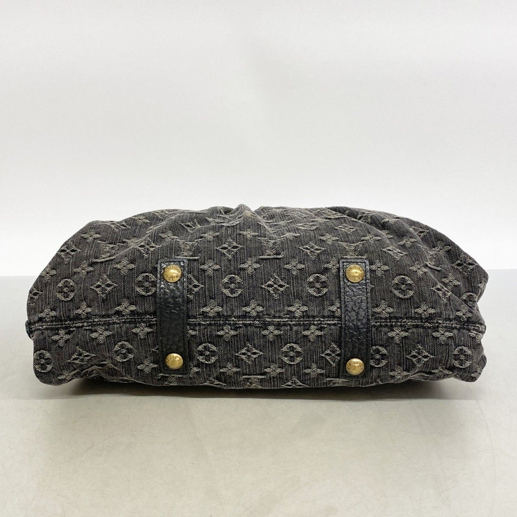 Louis Vuitton Handbag Monogram Denim Neocavy Noir 2-Way — view 3