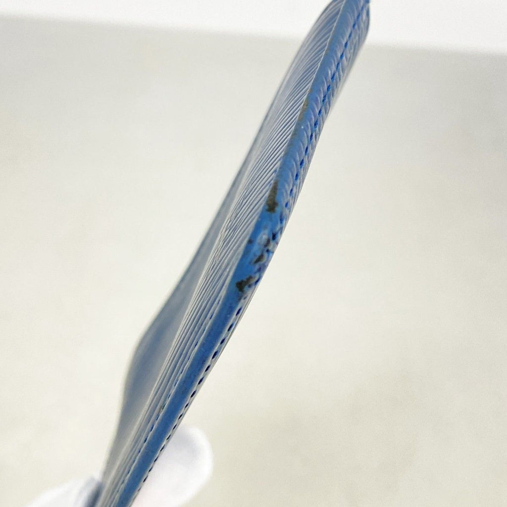 Louis Vuitton Coin Case Epi Pochette Cles Toledo Blue — view 5