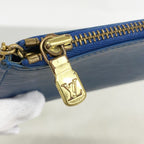 Louis Vuitton Coin Case Epi Pochette Cles Toledo Blue — view 6