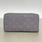 Louis Vuitton Wallet Monogram Empreinte Studded Zippy Gri Silver — view 9