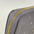 Louis Vuitton Wallet Monogram Empreinte Studded Zippy Gri Silver — view 6