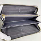 Louis Vuitton Wallet Monogram Empreinte Studded Zippy Gri Silver — view 3