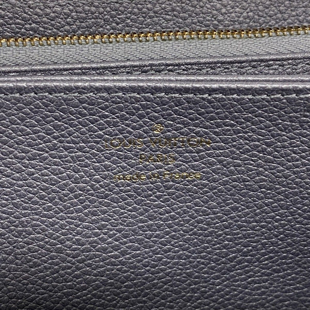 Louis Vuitton Wallet Monogram Empreinte Studded Zippy Gri Silver — view 4