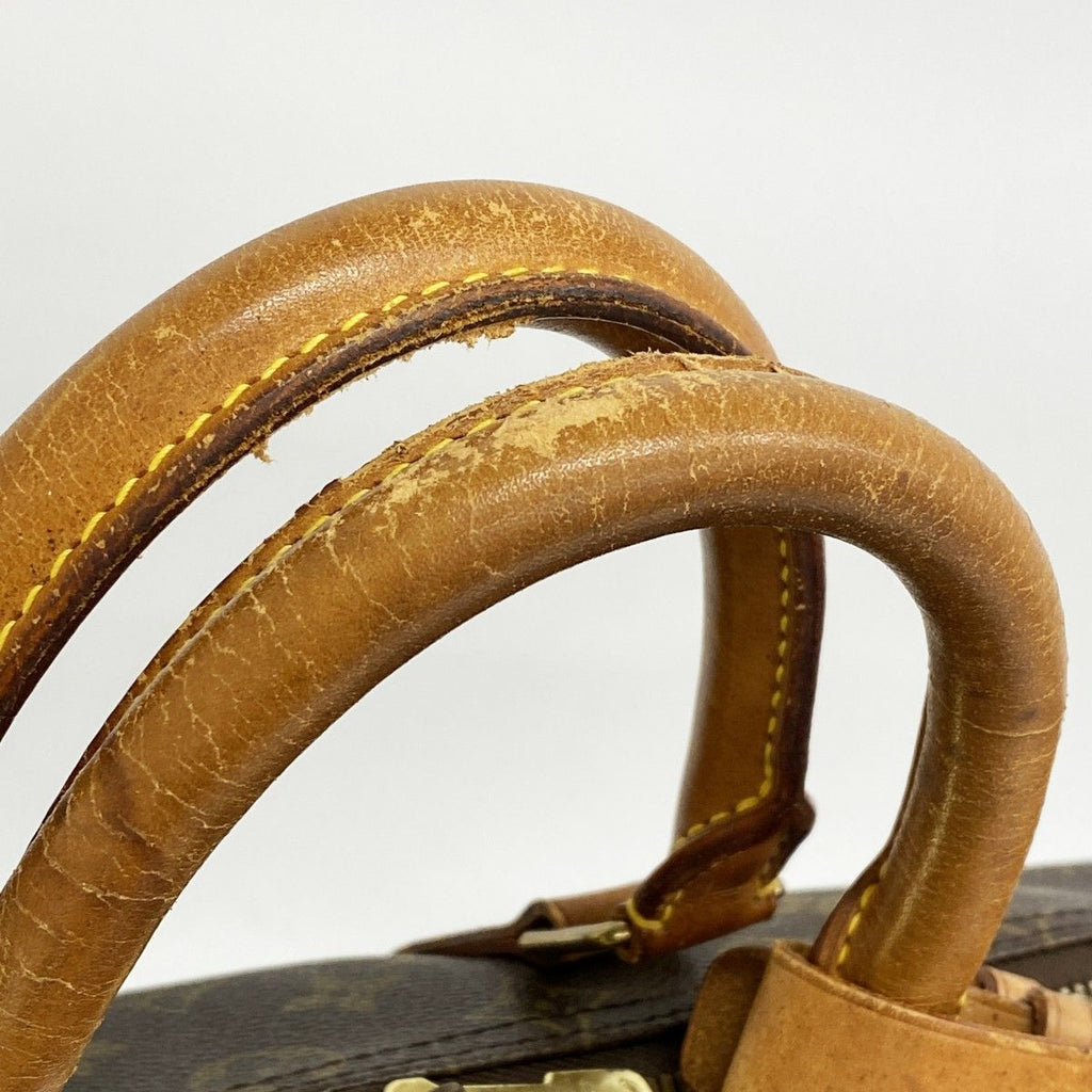Louis Vuitton Boston Bag Monogram Keepall 45 Brown — view 8