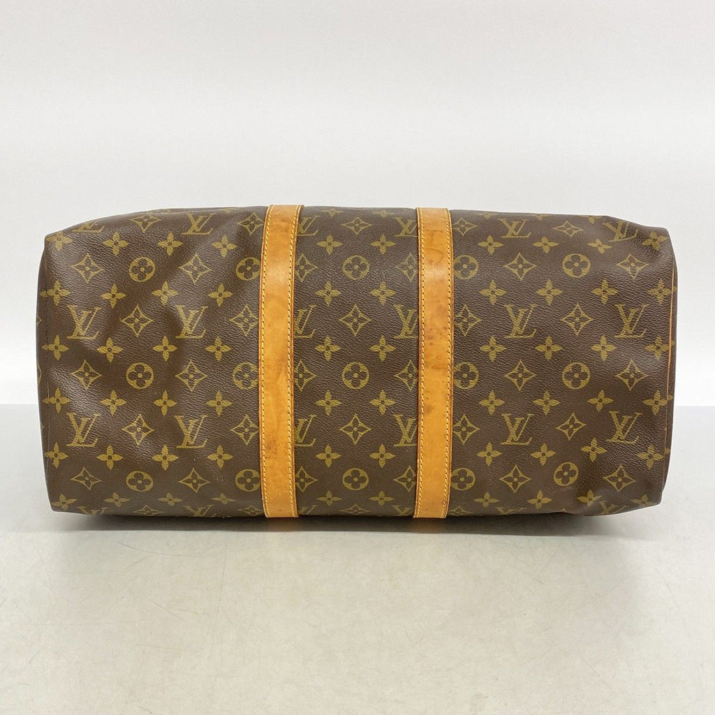 Louis Vuitton Boston Bag Monogram Keepall 45 Brown — view 3