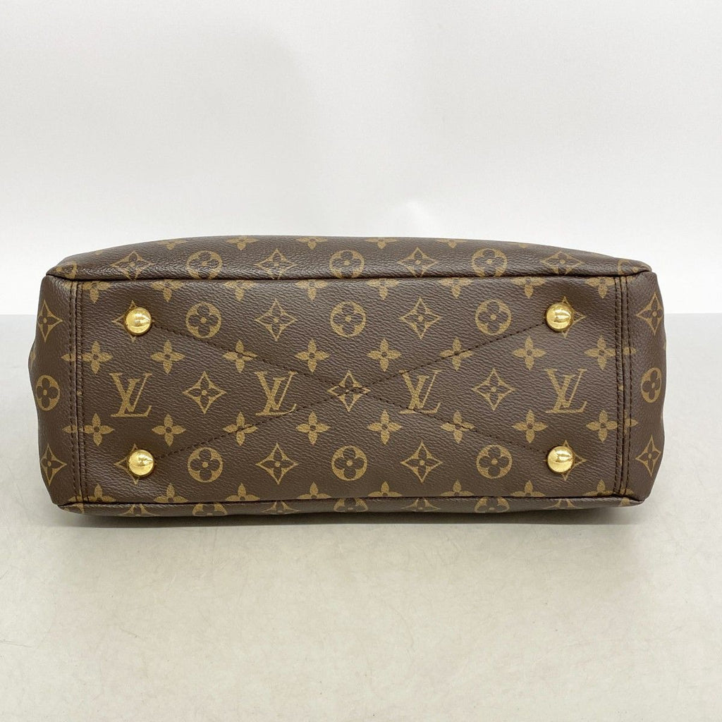 Louis Vuitton Handbag Monogram Pallas Brown Noir 2-Way — view 3